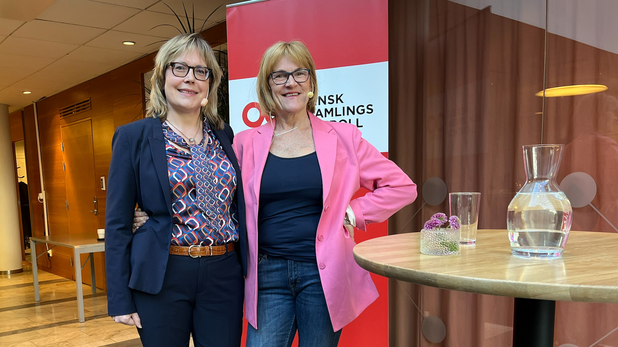 Kicki Aldrin och Lena Hörnblad